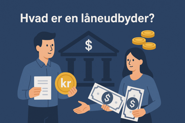 hvad er en låneudbyder?