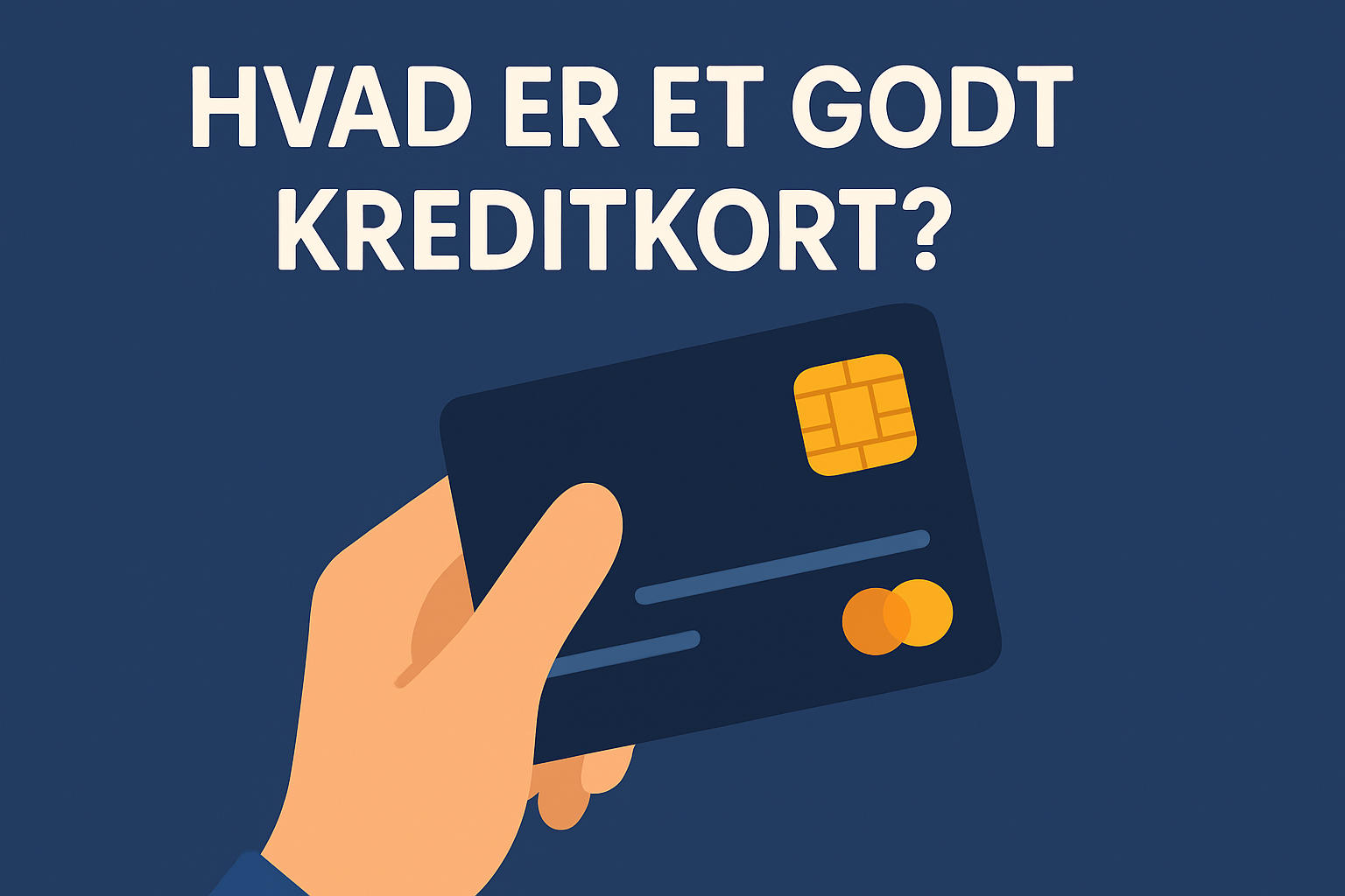hvad er et godt kreditkort