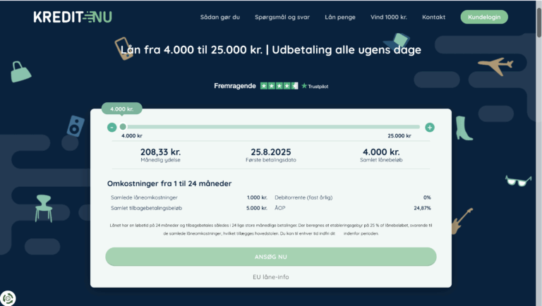 anmeldelse af KreditNU