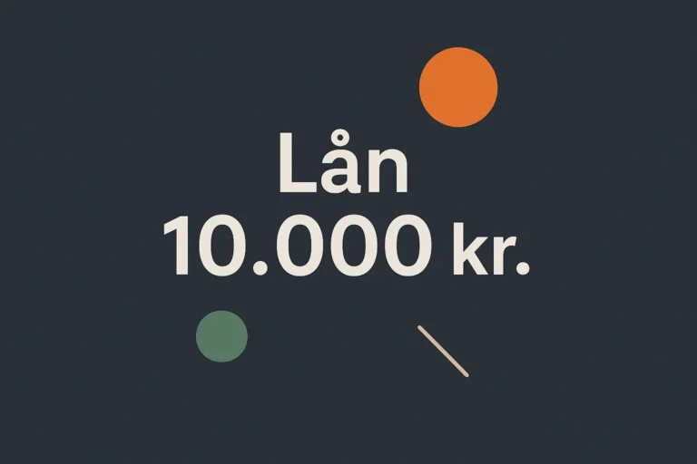 Lån 10000 kr.